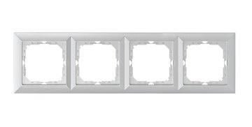 shumee BISERNI OKVIR, ŠTIRIKRATNI SREBRN - E+9000316