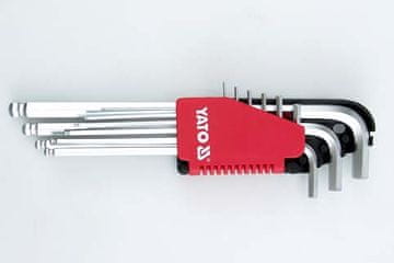 shumee KOMPLET 9-DELNIH INCERTNIH KLJUČEV S KROGLO 1,5-10 MM - YT-0506