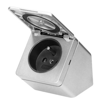 shumee MÖBELUTGÅNG MED FLÄCK 1X2P+Z 250V AC IP44