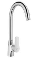 shumee L VERSO DISKBANKRONT MED FLYTBAR PIPP, KROM - H/BZ-82-L01