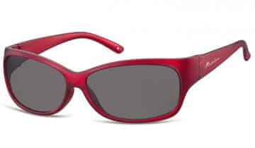 shumee Ovalna kovinska sončna očala s filtrom ŽENSKA zlata z antirefleksnim premazom 2526