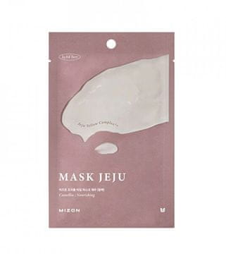 MIZON Hranilna maska iz platna Camellia (Jeju Mask) 23 g