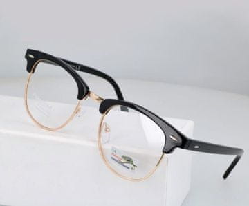 shumee Ženska računalniška očala mačjega očesa z modrim svetlobnim filtrom, prozorne leče, 25861