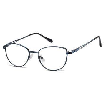 shumee Okvirji za korekcijo očal z nič lečami, kovinski, 796, črni