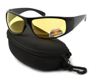 shumee Moška korekcijska očala s prozornim kovinskim okvirjem 639D črne barve