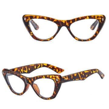 shumee Rdeča prozorna očala Nerdy NR61