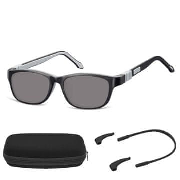 shumee Pravokotna polarizirana sončna očala z leopardjim vzorcem MP54B