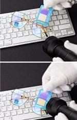 shumee Bela zrcalna sončna očala z UV400 PM11 filtrom