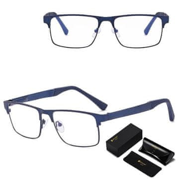 shumee Ženska računalniška očala Cat Eye MODRA SVETLOBA s teleskopi 25152 črna