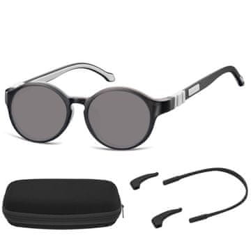 shumee Pravokotna polarizirana sončna očala MP198A črna