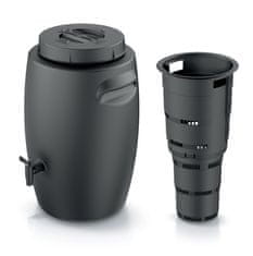 shumee COMBIOLIQ 55L rezervoar za vrtno gnojilo s pipo, črne barve