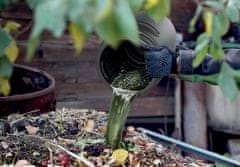 shumee COMBIOLIQ 25L rezervoar za vrtno gnojilo s pipo, črne barve