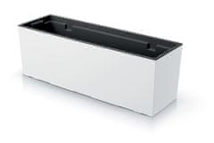 shumee Urbi DUC600 Podolgovat cvetlični lonec z vstavkom | Bel