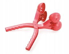 shumee Stroj za snežne kepe SNOWBALLEE 2 | Rdeča