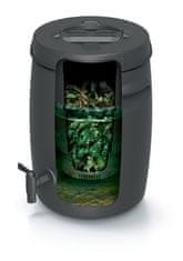 shumee COMBIOLIQ 25L rezervoar za vrtno gnojilo s pipo, črne barve