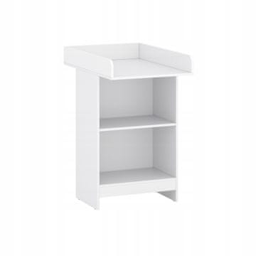 shumee Previjalna miza, polička, bela prevleka