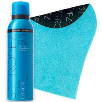 shumee St. Tropez Tan Self Express meglica 200 ml + rokavice