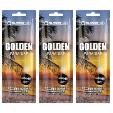 shumee Supertan Golden Paradise pospeševalnik porjavitve x3