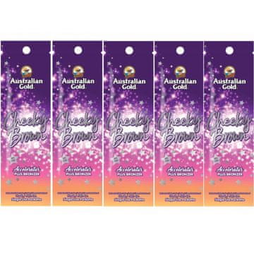 shumee Komplet 5 naravnih bronzerjev Australian Gold Cheeky Brown 15 ml