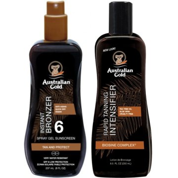 shumee Australian Gold SPF6 gel v spreju + hitra porjavitev