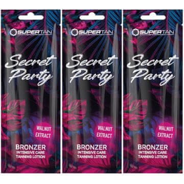 shumee Komplet 3 bronzerjev Supertan California Secret Party 15 ml
