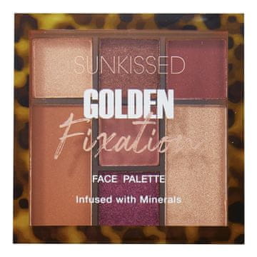 shumee Sunkissed Golden Fixation paleta za obraz