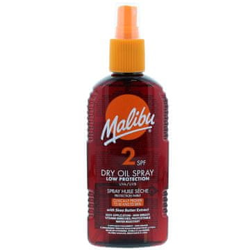 shumee Malibu suho olje v spreju SPF2 olje za sončenje 200 ml