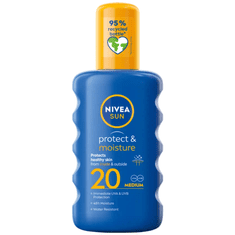 shumee Nivea Protect & Moisture sprej za zaščito pred soncem SPF20