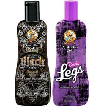 shumee Avstralsko zlato grešno črno + temne noge za noge