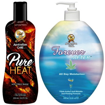 shumee Australian Gold Pure Heat + Forever After po sončenju