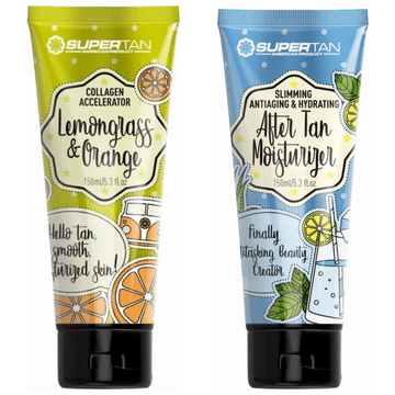 shumee Supertan limonska trava in pomaranča + brez porjavitve