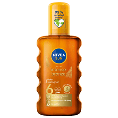 shumee Nivea Sun Intense Bronze SPF6 karotensko pršilo za sončenje
