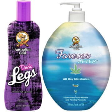 shumee Australian Gold Dark Legs + Forever After po sončenju