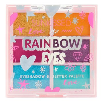 shumee Sunkissed Rainbow Eyes paleta senčil za oči