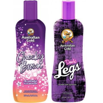 shumee Australian Gold Cheeky Brown Bronzer + Dark Legs