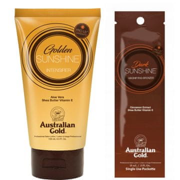 shumee Australian Gold Golden Sunshine + Dark Sachet