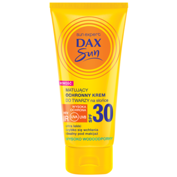 shumee Dax Sun matirajoča zaščitna krema za obraz SPF30