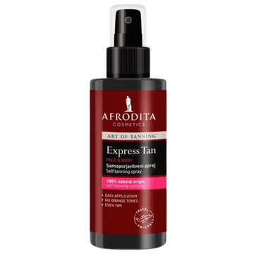 shumee Afrodita Express Tan samoporjavitveno pršilo za telo in obraz 100 ml