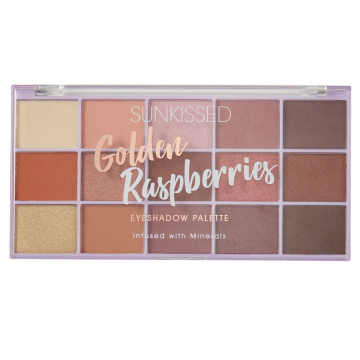 shumee Sunkissed Golden Raspberries paleta senčil za oči