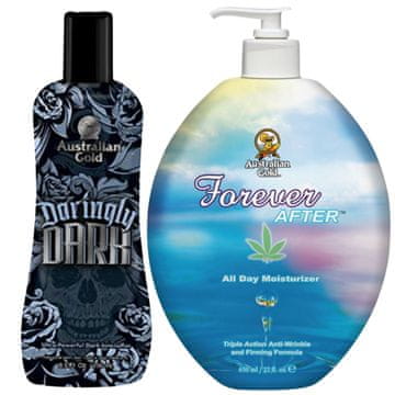 shumee Australian Gold Daringly Dark + Forever After po sončenju