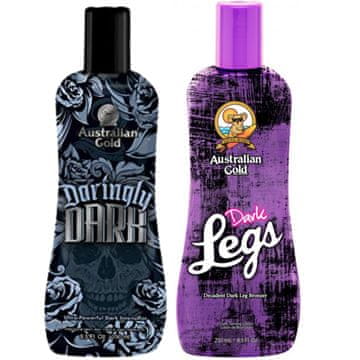 shumee Avstralsko zlato drzno temno + temne noge za noge