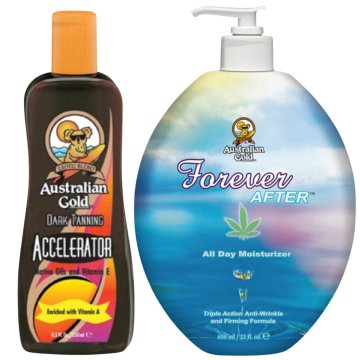 shumee Australian Gold Accelerator + Forever After After Sunbathing