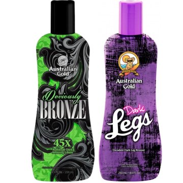 shumee Avstralsko zlato Deviously Black + temne noge za noge