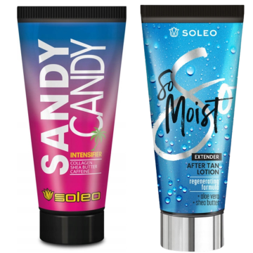 shumee Soleo Sandy Candy + So Moist After Sun Free
