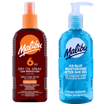 shumee Malibu olje za porjavitev SPF6 200 ml + gel za po sončenju 200 ml