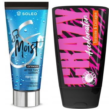 shumee Soleo So Moist + Wild Tan Crazy Accelerator Brez