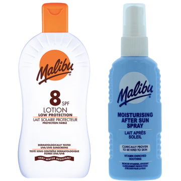 shumee Malibu SPF8 balzam 100 ml + sprej po sončenju 100 ml