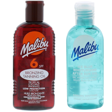 shumee Malibu SPF6 olje za porjavitev 200 ml + gel za po sončenju 100 ml