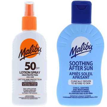 shumee Malibu SPF50 vodoodporen sprej 200 ml + balzam po sončenju 200 ml
