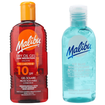 shumee Malibu suhi oljni gel SPF10 200 ml + gel po sončenju 100 ml